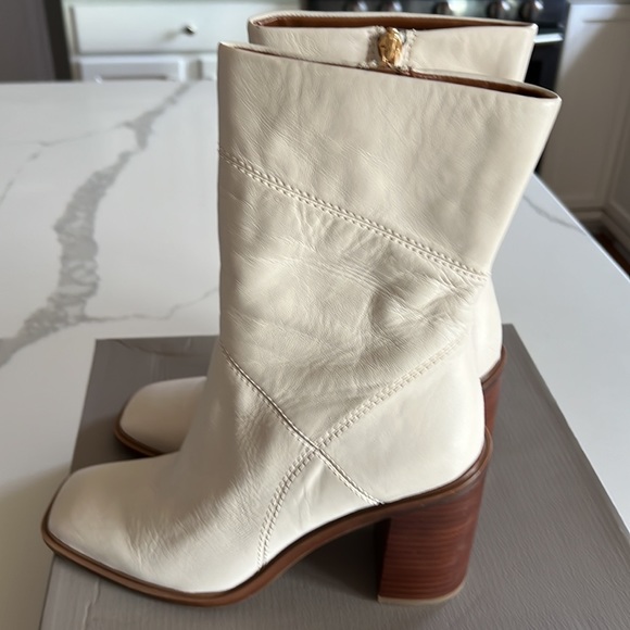 Franco Sarto Mid shaft block heel boot - Picture 5 of 9